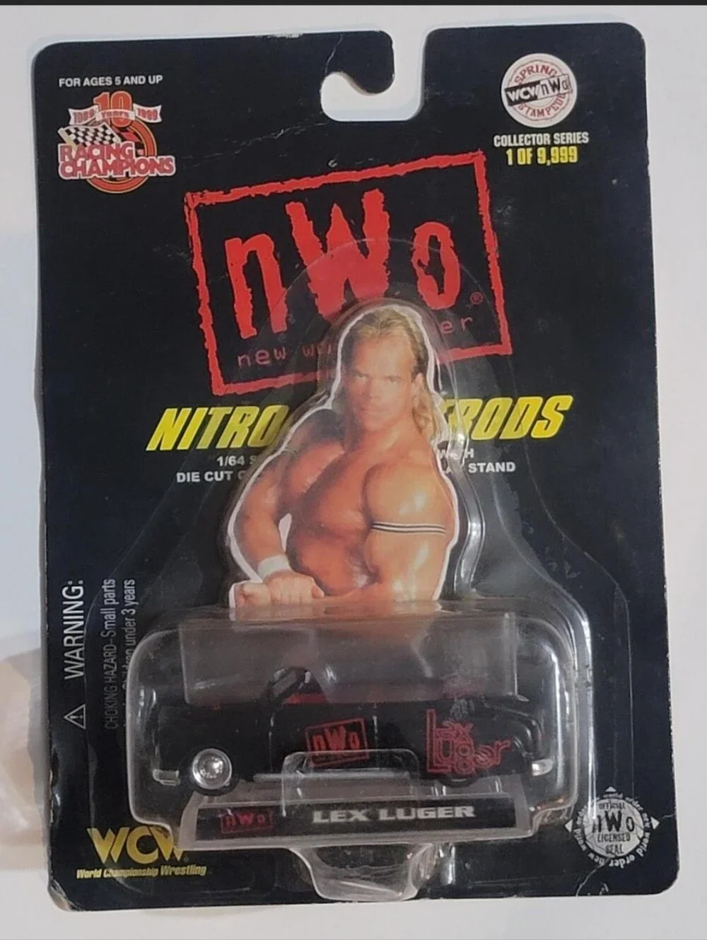 Lex Luger nWo Nitro-Street Rods Die Cast Car by Racing Champions 1999